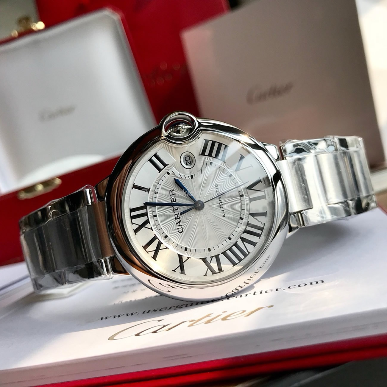 Cartier Ballon Bleu De Cartier Wrist Watch (6) - newkick.app